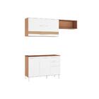 Cozinha Modulada Ronipa Carménère  2 Peças (1 Armário + 1 Bal