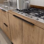 Cozinha Modulada Toscana 5 Peças Mdf Com Aéreo 1200 Porta De