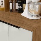 Cozinha Modulada Toscana 6 Peças Mdf Com Paneleiro 1 Forno E