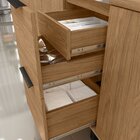 Cozinha Modulada Toscana 6 Peças Mdf Com Paneleiro 1 Forno E