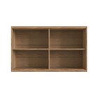 Cozinha Modulada Viena 2 Peças Com 1 Armário Aéreo Vidros Ref