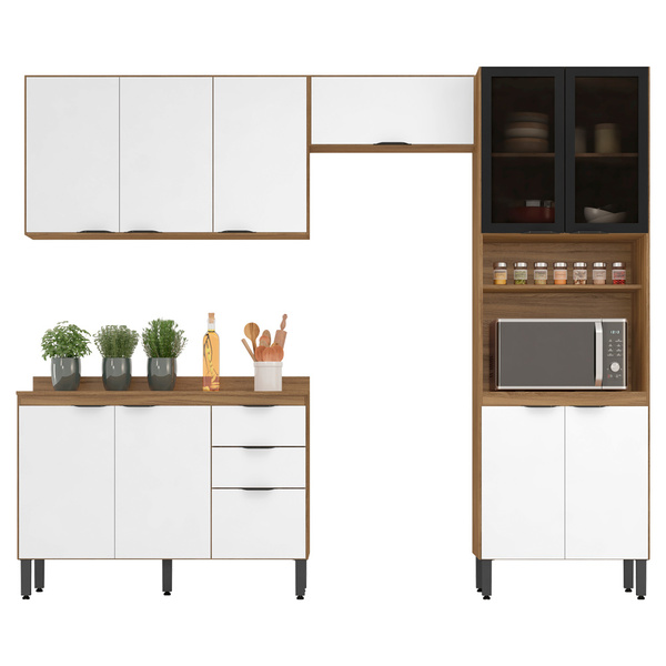 Cozinha Modular Com 4 Peças Firenze Composição 02 Amendola Br
