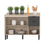 Cozinha Modular Com 4 Peças Firenze Composição 02 Avena Grafi