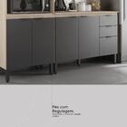 Cozinha Modular Com 4 Peças Firenze Composição 06 Avena Grafi