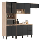 Cozinha Modular Com 4 Peças Firenze Composição 06 Avena Grafi
