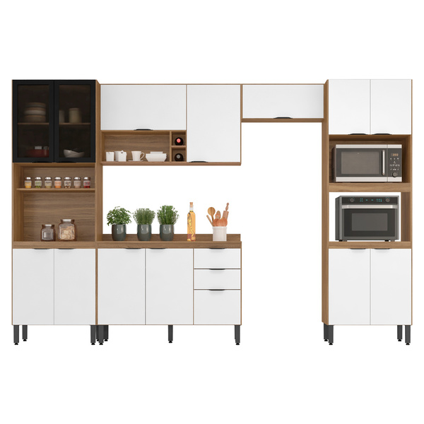 Cozinha Modular Com 5 Peças Firenze Composição 01 Amendola Br