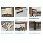 Cozinha New Jazz 100% Mdf 7 Peças Itatiaia