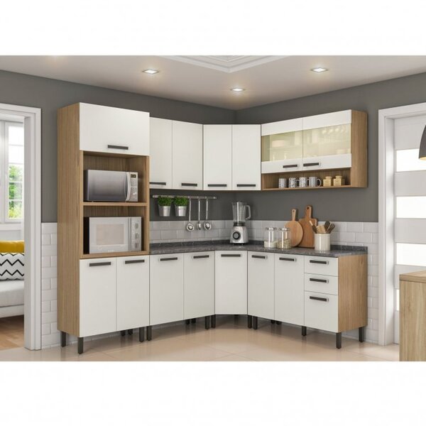 Cozinha New Jazz 100% Mdf 7 Peças Itatiaia