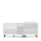 Cozinha Pérola 2 Peças Balcão 2 Gavetas 3 Portas E Balcão 2 P