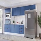 Cozinha Pérola 4 Peças Torre Quente Aéreo 3 Portas E Balcão 2