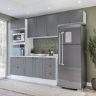 Cozinha Pérola 4 Peças Torre Quente Aéreo 3 Portas E Balcão 2