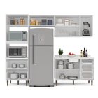 Cozinha Pérola 4 Peças Torre Quente Basculante Aéreo 3 Portas