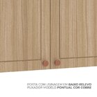 Cozinha Pérola 4 Peças Torre Quente Basculante Aéreo 3 Portas