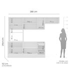 Cozinha Pérola Com Rodapé 4 Peças Paneleiro/torre Quente Aére