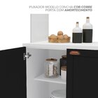 Cozinha Pérola Com Rodapé 4 Peças Paneleiro/torre Quente Aére