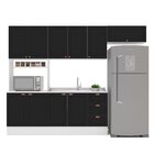 Cozinha Pérola Com Rodapé 4 Peças Paneleiro/torre Quente Aére