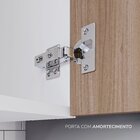 Cozinha Pérola Com Tampo Completa 3 Peças Aéreo 3 Portas E Ba