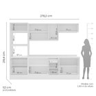 Cozinha Pérola Com Tampo E Rodapé 5 Peças Torre Quente Aéreo