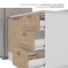 Cozinha Pérola Completa 4 Peças Torre Quente Aéreo 3 Portas B