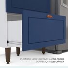 Cozinha Pérola Completa 4 Peças Torre Quente Basculante Aéreo