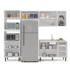 Cozinha Pérola Completa 4 Peças Torre Quente Basculante Aéreo