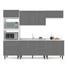 Cozinha Pérola Completa 5 Peças Torre Quente Aéreo 3 Portas B