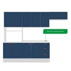 Cozinha Pérola Comtampo Rodapé 4 Peças Paneleiro/torre Quente