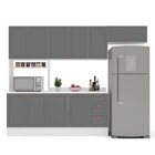 Cozinha Pérola Comtampo Rodapé 4 Peças Paneleiro/torre Quente