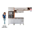 Cozinha Pimenta 3 Peças Balcão Para Pia Freijó/branco