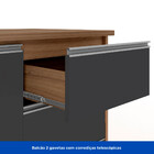 Cozinha Pisa Com Balcao 1,60m Poliman Moveis