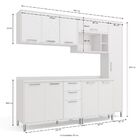 Cozinha Planejada Completa 2 40m 08pc Linha Geometric Cj43014