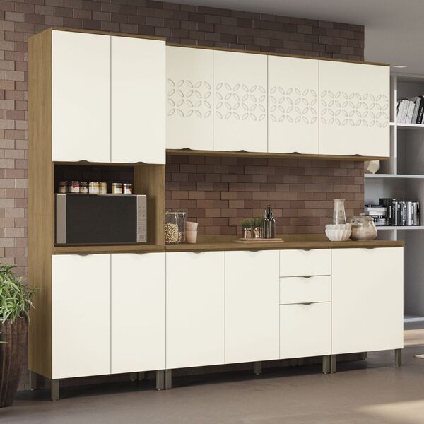 Cozinha Planejada Completa 2 50mt 07pc Linha Lótus Cj43014-06