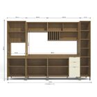 Cozinha Planejada Completa 3 10mt 08pc Linha Lótus Cj43014-07