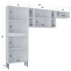 Cozinha Poquema Janaina 6 Portas