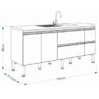 Cozinha Prisma 1,94m Mgm Móveis