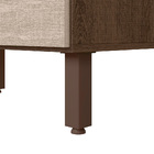 Cozinha Recife Com Tampo 25mm 4 Portas Amêndoa Arezzo Tana De