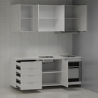 Cozinha Sevilha 260x200cm Branca Kappesberg