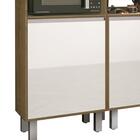 Cozinha Smart Compacta Armario 2426mm Freijo/branco Vitamov