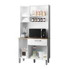 Cozinha Sofia 6 Portas 1 Gaveta Branco - Poliman