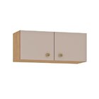 Cozinha Suprema 09 Com Tampo 4 Peças Mel/fendi