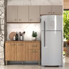 Cozinha Suprema 09 Com Tampo 4 Peças Mel/fendi