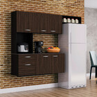 Cozinha Suspensa Com Balcão Isis 1,80m Poquema