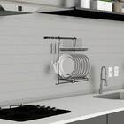 Cozinha Suspensa Elegance 45x48x21 8 Preto Dicarlo