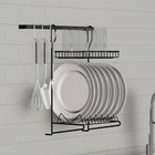 Cozinha Suspensa Elegance 45x48x21 8 Preto Dicarlo