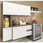 Cozinha Suspensa Mali Com 7 Portas - Teka/branco