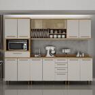 Cozinha Tarantela 5 Peças Valdemóveis - Cinamomo/off White