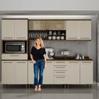 Cozinha Tarantela 5 Peças Valdemóveis - Ipe/off White