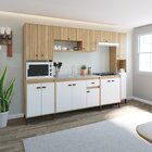 Cozinha Torino 8 - 290 X 220 X 51,5 Mel / Off White