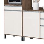 Cozinha Turquesa 2700mm 5 Peças Reflecta Castanho/off White V