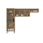 Cozinha Versalhes 2 Peças Torre Quente 4 Portas Sem Balcão Fr